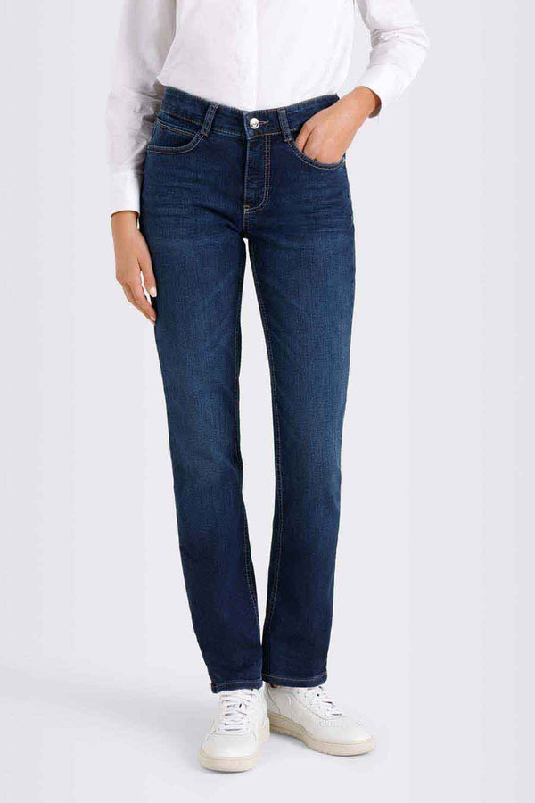 Jeans straight Mid blue denim - MAC