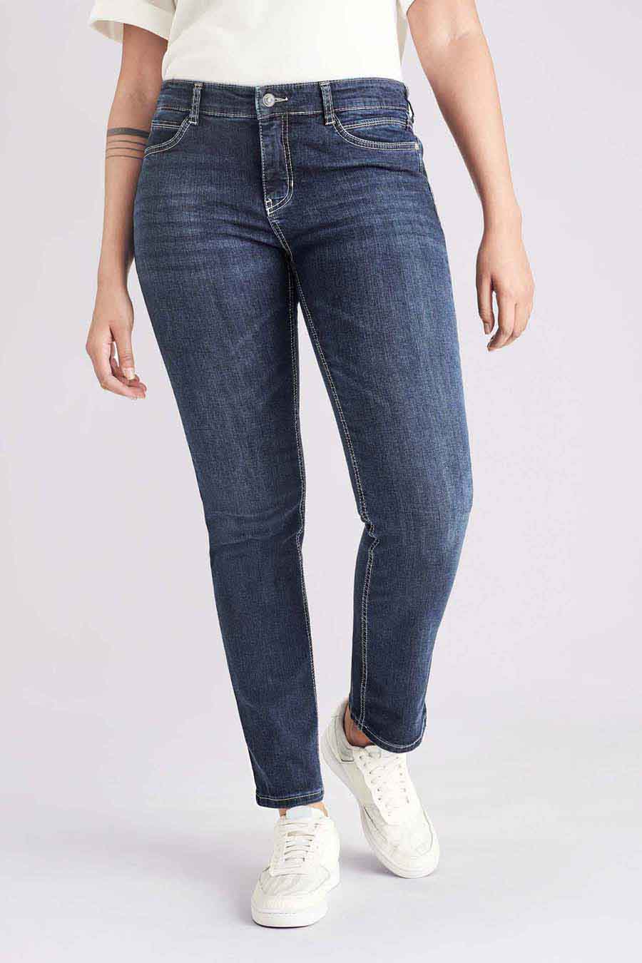 ANGELA - denim bleu marine