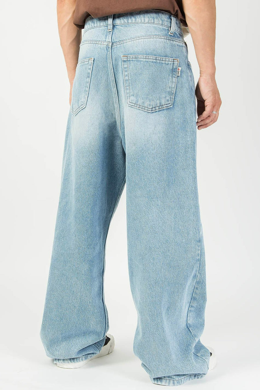 Jeans wide Light blue denim - KAOTIKO