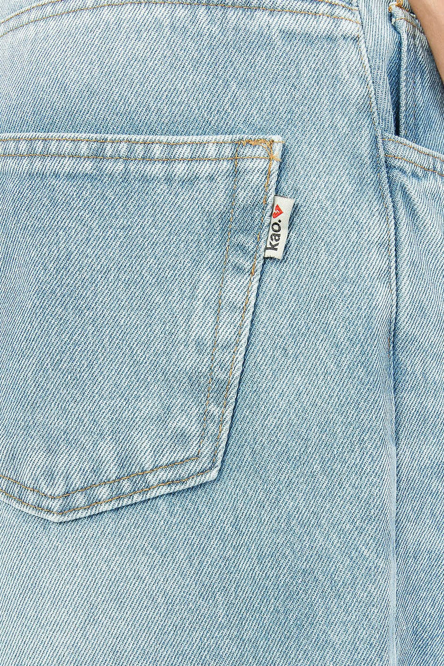 Jeans wide Light blue denim - KAOTIKO