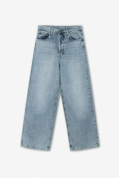 Jeans wide Light blue denim - KAOTIKO