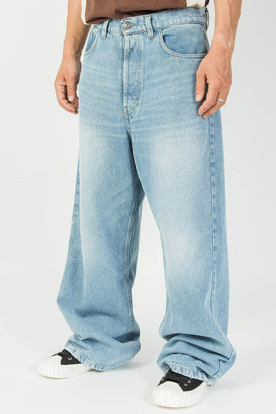 Jeans wide Light blue denim - KAOTIKO