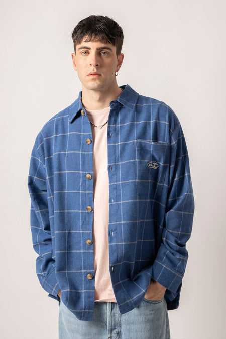 Chemise (manches longues) Bleu - KAOTIKO
