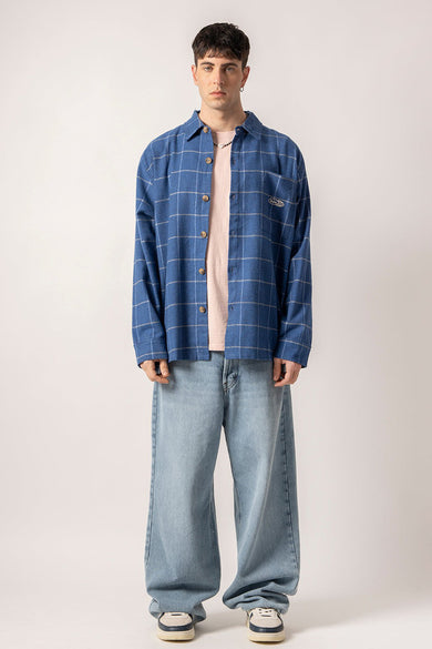 Chemise (manches longues) Bleu - KAOTIKO