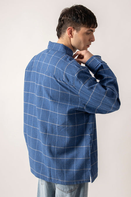 Chemise (manches longues) Bleu - KAOTIKO
