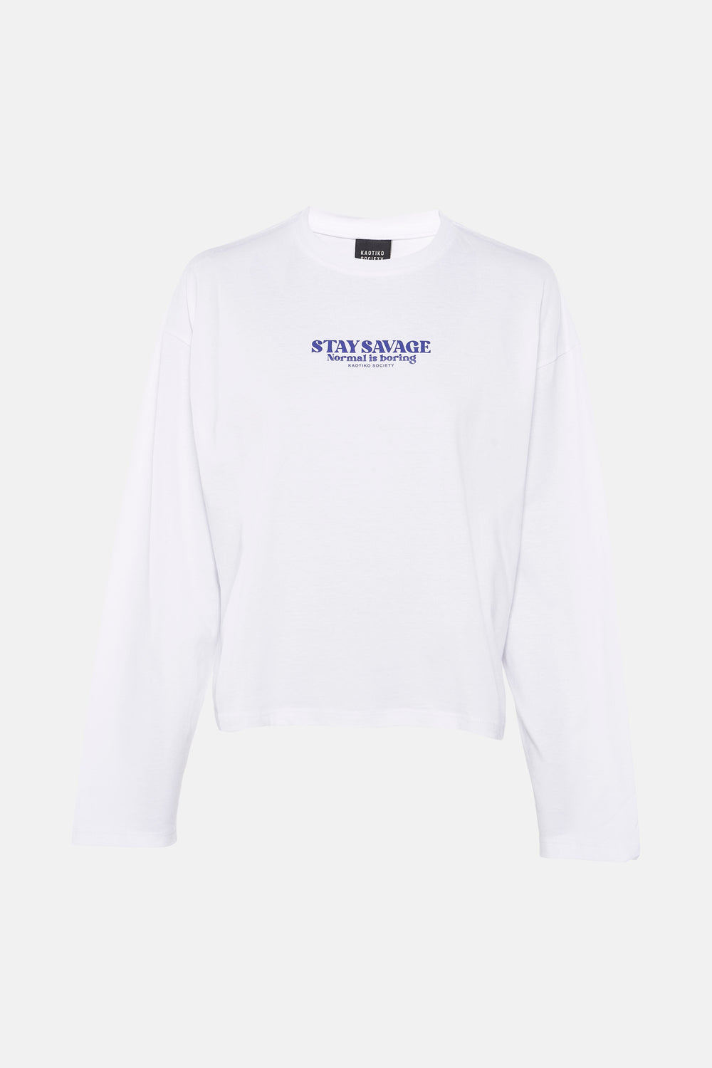 T-shirt (manches longues)) Blanc - KAOTIKO