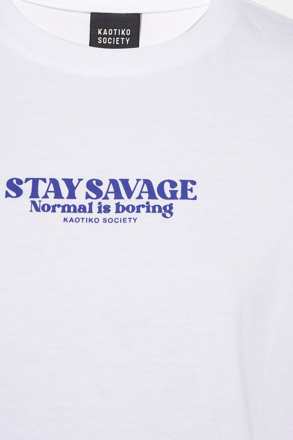 T-shirt (manches longues)) Blanc - KAOTIKO