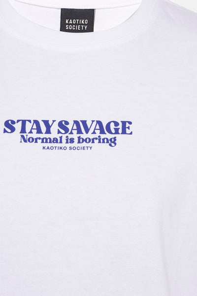 T-shirt (manches longues)) Blanc - KAOTIKO