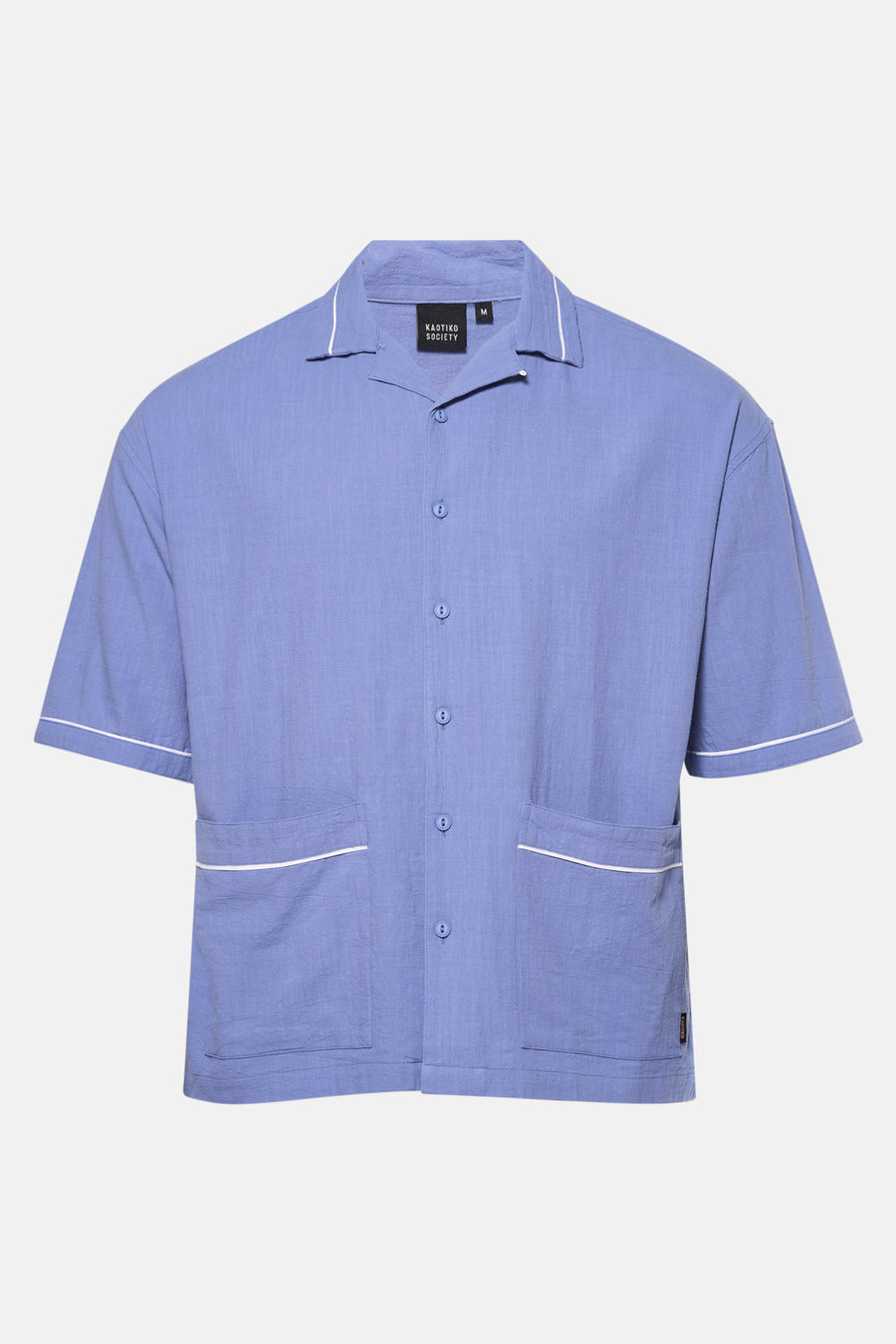 Chemise à manches courtes - bleu - KAOTIKO