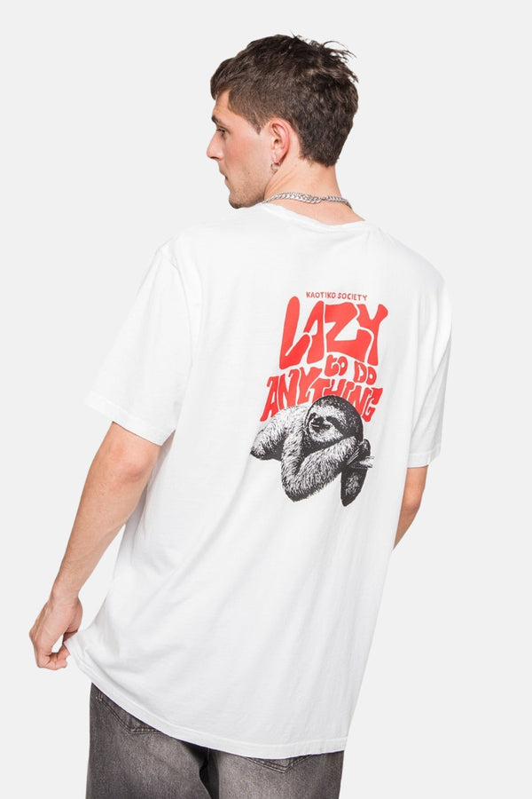 T-shirt (manches courtes) Blanc - KAOTIKO