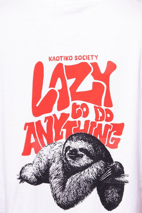 T-shirt (manches courtes) Blanc - KAOTIKO