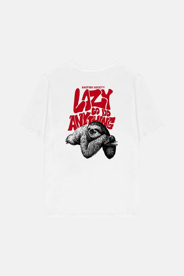 T-shirt (manches courtes) Blanc - KAOTIKO