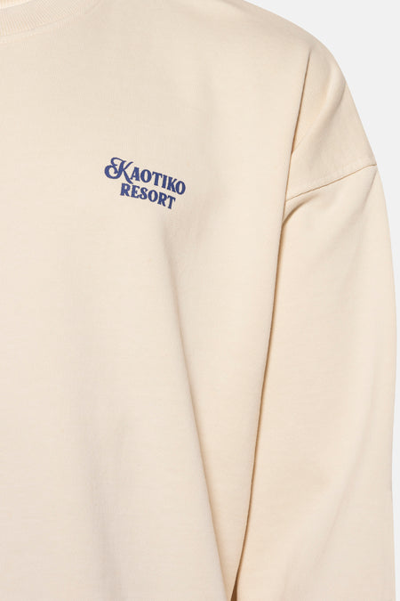 Sweat col O Écru - KAOTIKO