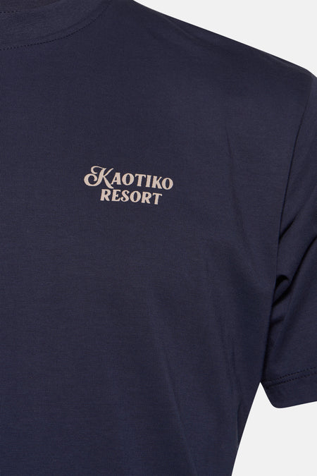 T-shirt (manches courtes) Bleu - KAOTIKO