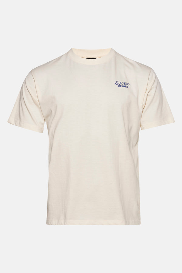T-shirt (manches courtes) Écru - KAOTIKO
