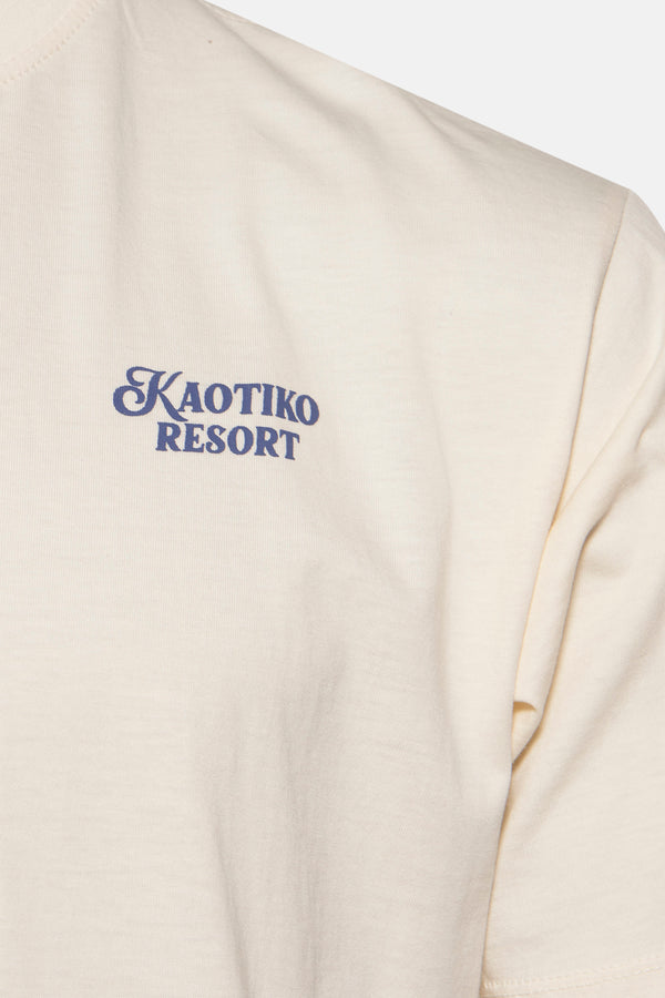 T-shirt (manches courtes) Écru - KAOTIKO