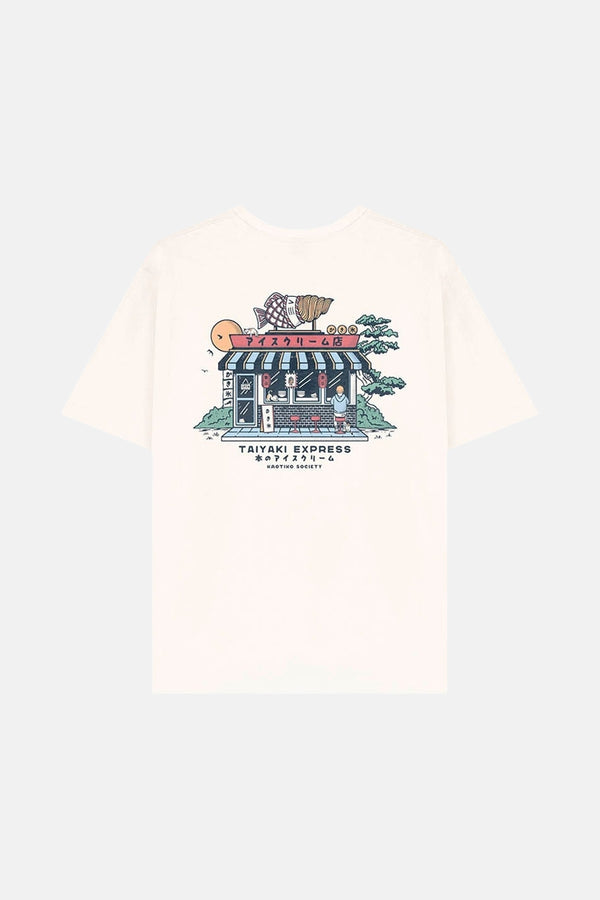 T-shirt (manches courtes) Écru - KAOTIKO