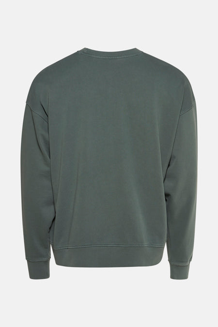 Sweater met ronde hals Groen - KAOTIKO