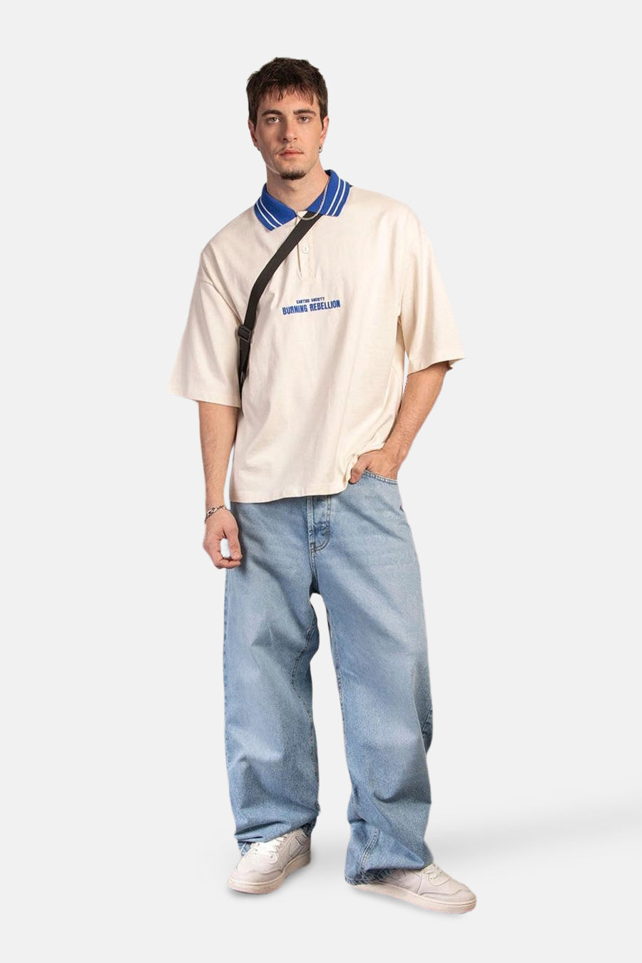 Polo met korte mouwen - ecru - KAOTIKO - 2