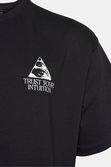 T-shirt met korte mouwen - zwart