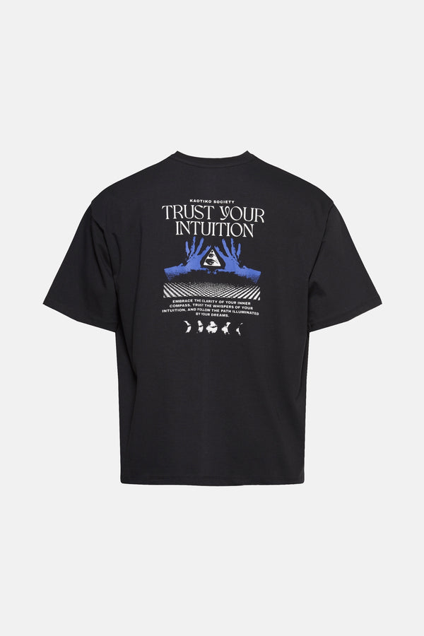 T-shirt (manches courtes) Noir - KAOTIKO