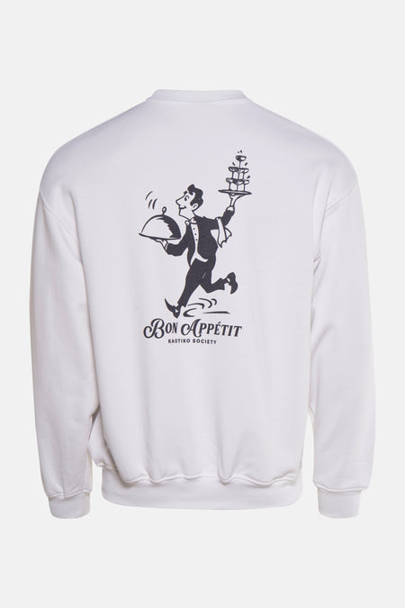 Sweat col O Blanc - KAOTIKO