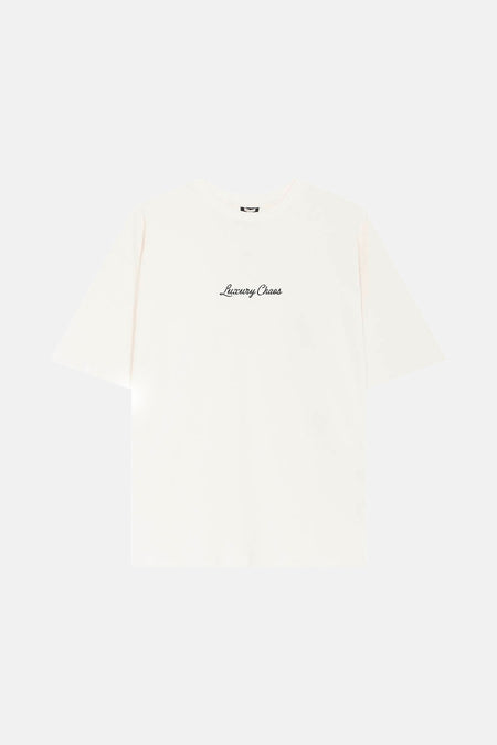 T-shirt (korte mouwen) Ecru - KAOTIKO