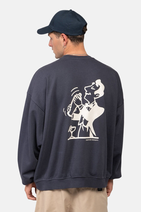 Sweater - blauw