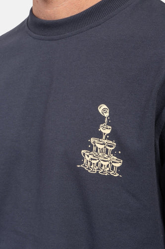 T-shirt met korte mouwen - blauw - KAOTIKO