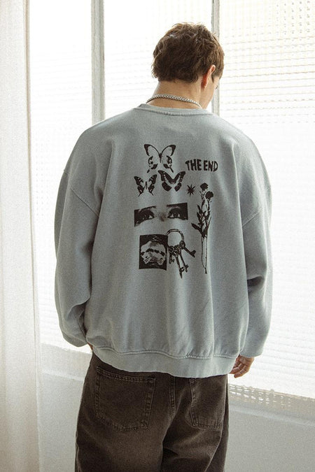 Sweater - blauw