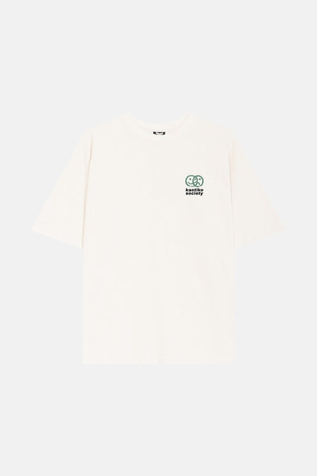 T-shirt met korte mouwen - ecru