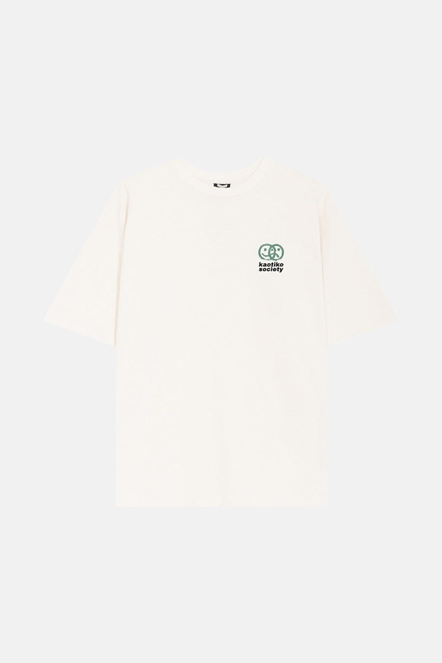 T-shirt met korte mouwen - ecru - KAOTIKO