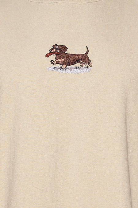 T-shirt met korte mouwen - ecru