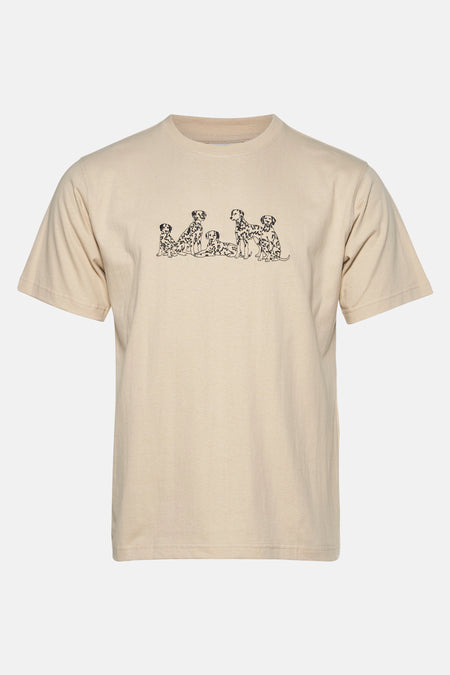 T-shirt met korte mouwen - ecru