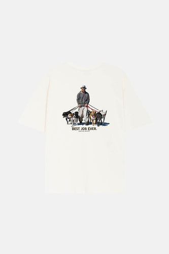 T-shirt met korte mouwen - ecru