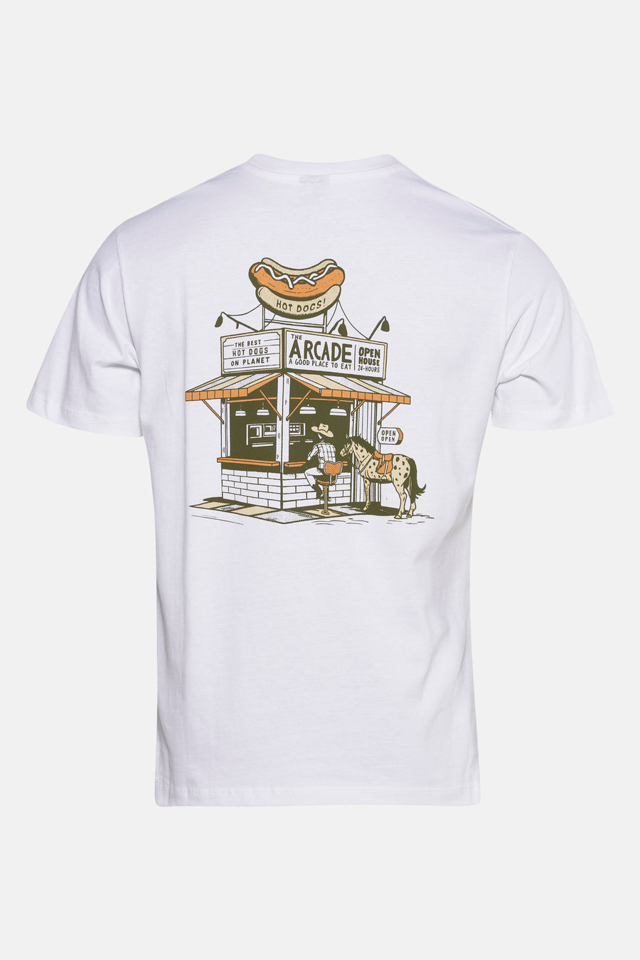 T-shirt met korte mouwen - wit - KAOTIKO