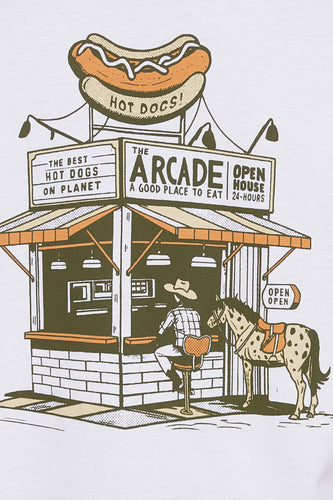 T-shirt met korte mouwen - wit - KAOTIKO