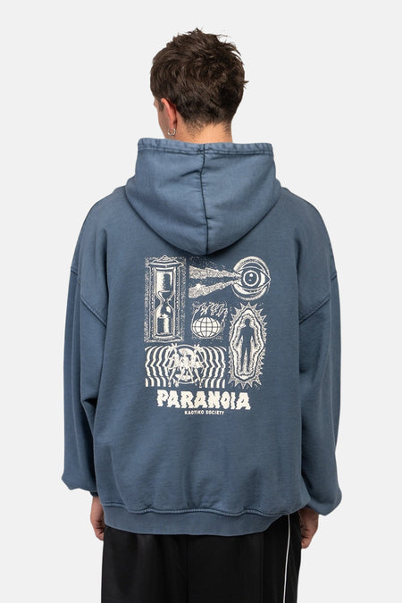 Sweat à capuche bleu - KAOTIKO