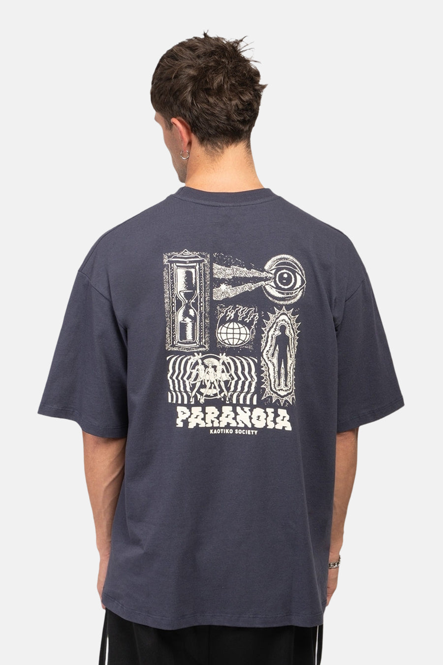 T-shirt met korte mouwen - blauw