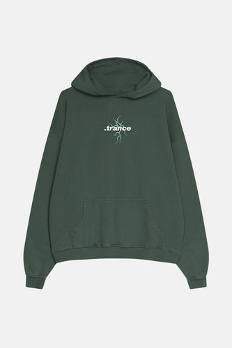 Sweat à capuche vert - KAOTIKO