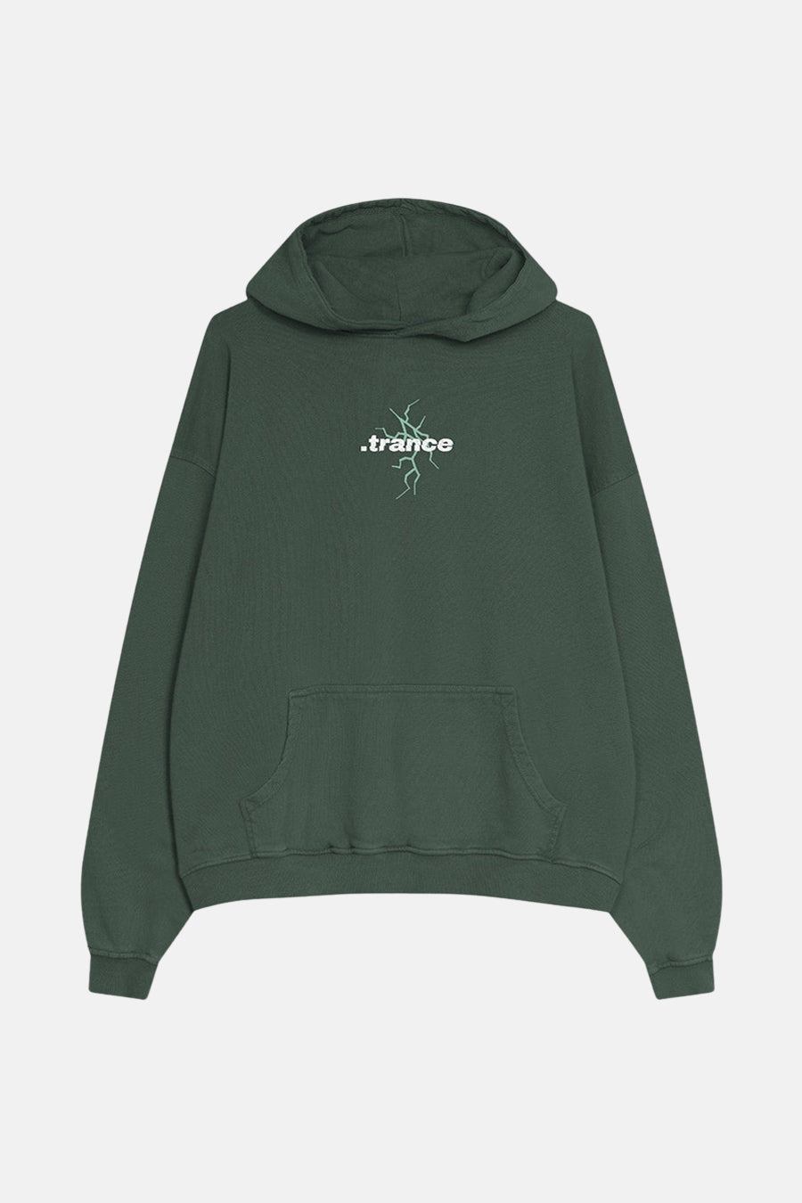 Sweat à capuche vert - KAOTIKO