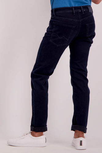 ARNE - blue black denim - MAC