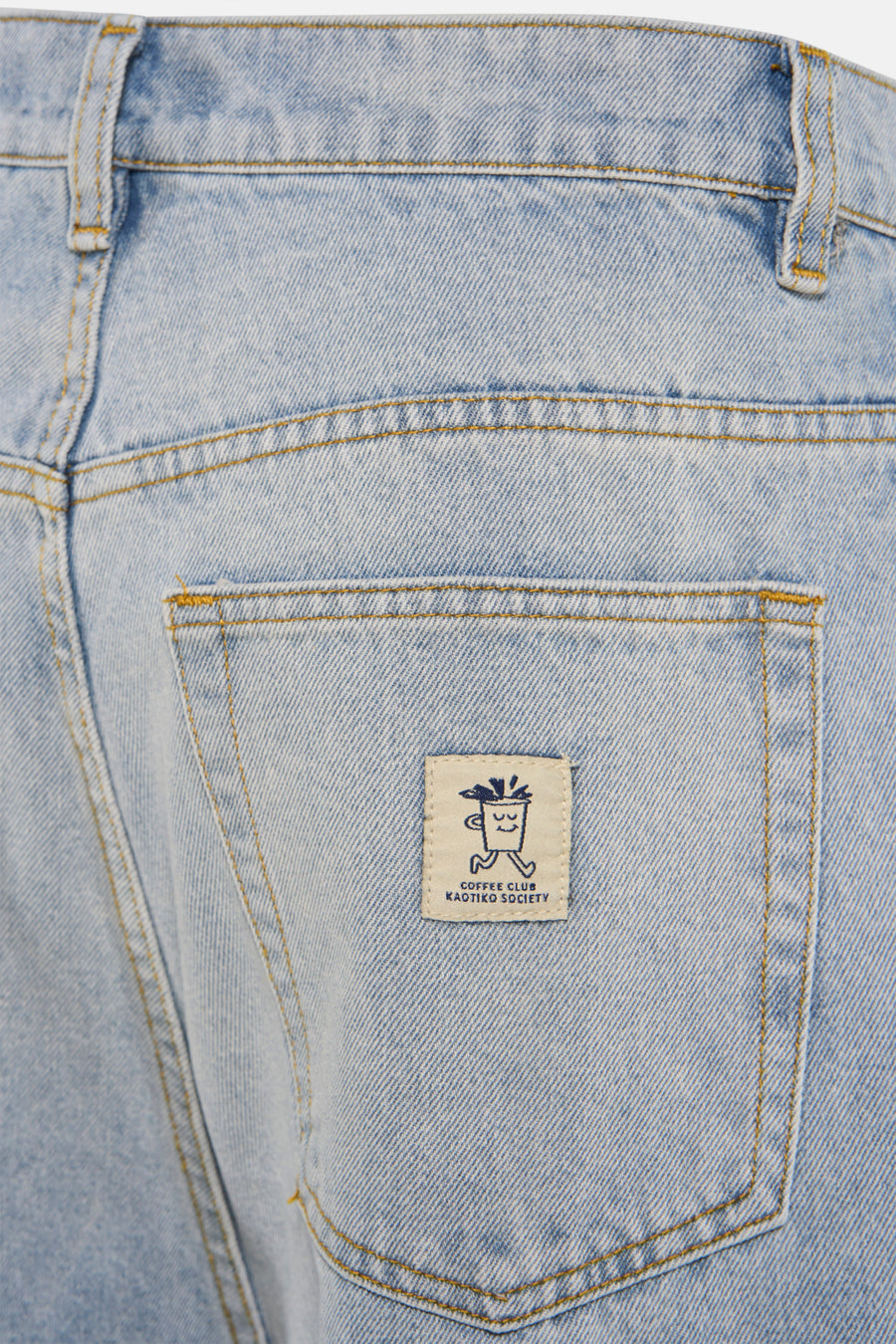 COFFEE CLUB - light blue denim