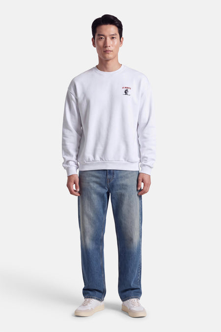 Pull O-hals - wit