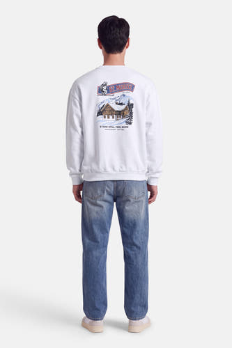Pull O-hals - wit