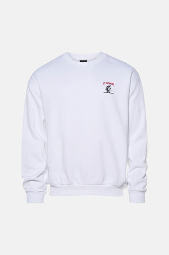 Pull O-hals - wit
