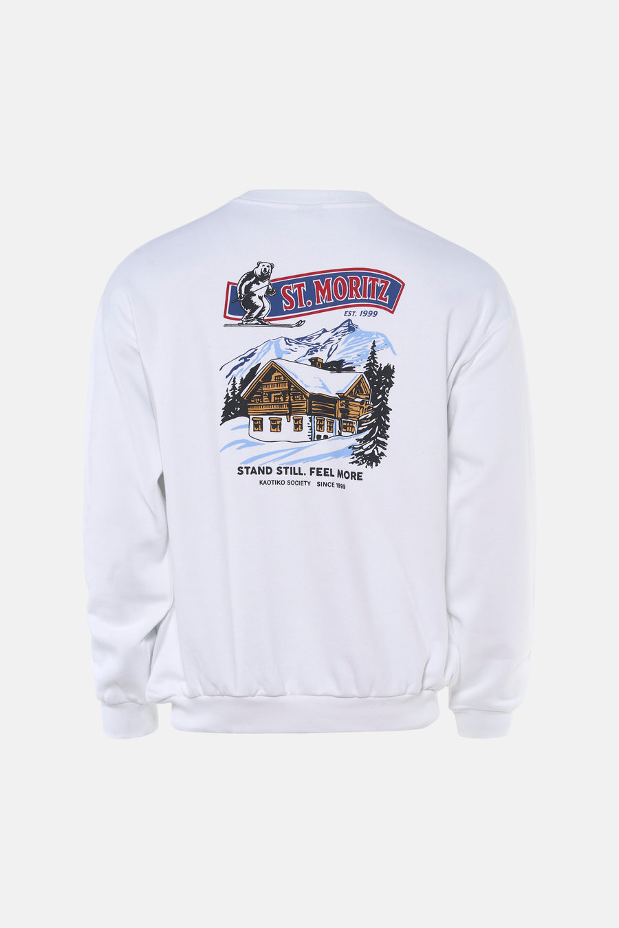 Pull O-hals - wit