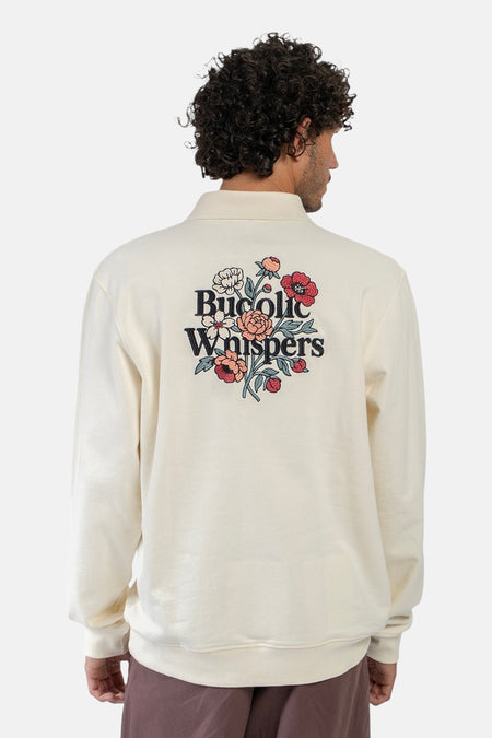 Sweater O-hals - ecru