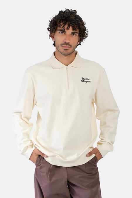 Sweater O-hals - ecru