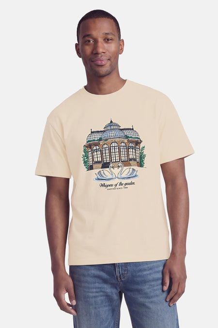 T-shirt (korte mouwen) ecru - KAOTIKO